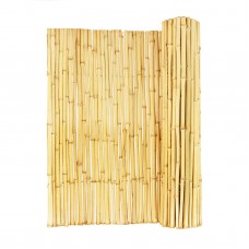 Backyard X-Scapes 3/4 in. Natural Rolled Bamboo Fence   